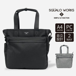 SQUALO WORKS �X�N�A�[�����[�N�X SW-CH001 CH ���[�e�B���e�B�g�[�g �V�����u���[�|���G�X�e�� �~�j�}�� �V���v�� �J�W���A�� ���j�Z�b�N�X �X�}�[�g �ʊw �m �d�� Chambray Polyester UTILITY TOTE �ʋ΃o