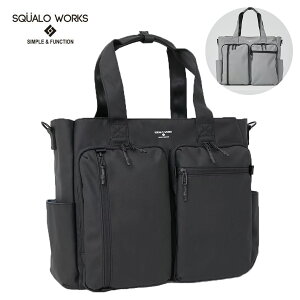 SQUALO WORKS �X�N�A�[�����[�N�X SW-CT002 ���[�e�B���e�B�g�[�g ���� �r�W�l�X �f�C���[ �ʋ� �ʊw �~�j�}�� �V���v�� �J�W���A�� ���j�Z�b�N�X �X�}�[�g Coating UTILITY TOTE