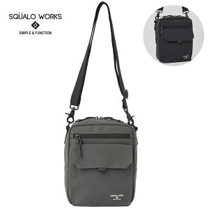 SQUALO WORKS �X�N�A�[�����[�N�X SW-NY004 �V�����_�[�o�b�O 8.3�C���` �^�u���b�g���[ �T�u�o�b�O �~�j�}�� �V���v�� �J�W���A�� ���j�Z�b�N�X �X�}�[�g Nylon OX MINI SHOULDER BAG