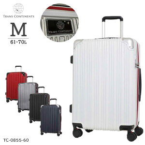 �ySALE 20%OFF�z TRANS CONTINENTS �g�����X�R���`�l���c TC-0855-60 �L�����[�P�[�X �X�[�c�P�[�X LUGGEAGE 61L 70L 5�� 7�� M�T�C�Y �}�`�g�� �n�C�p�[�T�X�y���V�����L���X�^�[ �Â� �X���[�Y TS���b�N �V��
