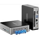 【28%offクーポン】GEEKOM Mini Air 12 ミニPC 第12世代 Intel Alder Lake-N150 16GB DDR5+512GB minipc PCIe M.2 SSD 4コア/4スレッド（最大周波数3.4GHz）小型pc Win 11 Pro WiFi6/BT5.2TDP 6W 省電力 USB/HDMI/DP