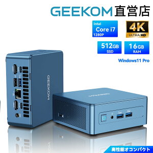 ySS30OFFIzGEEKOM IT12 ~jPC 12 2025o Ce I71280P (14C 20T őGHz) 16GB DDR4+512GB PCIe Gen4 SSD/3Nۏ e ȃGl É ͗pt@/Windows11 Pro/WiFi 6E/Bluetooth 5.2/4 8K/USB