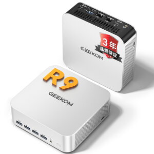 �y���ʌ���E�S�i15%OFF�z�u���Ґ��\�vGEEKOM A7 Max �~�jpc�y2026�N�ō���~�jPC�zAMD Ryzen 9 7940HS&Radeon 780����(�P��GPU�����\) 128GB DDR5�g���\ AI�@�\�bUSB4.0*2�iOculink�𒴂���eGPU�ڑ��j�b4���8K�o��