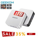 「ポイント・クーポンで81,837円」GEEKOM A6 Ryzen 7 6800 mini pc 128GB + 6TB拡張可能 7730U/6650U/6850Uより高性能 |4画面出力8K出力・USB4・eGPU対応 | SDカード | Win11 Pro・3年保証・技適認証済み| 事務/動画編集/クリエイティブ作業向け小型PC |1TB+16GB SSD