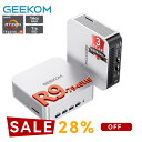 「28%クーポンで97,848円」GEEKOM A7 Max ミニPC AMD Ryzen 9 7940HS搭載【8745HS/H255より上位】Radeon 780M(単体GPU級性能)｜128GB DDR5拡張可能｜USB4×2｜4画面8K｜デュアル2.5G LAN｜3年保証｜Win11 Pro｜在宅/クリエイター/ゲーミング向け mini pc 16GB+1TB