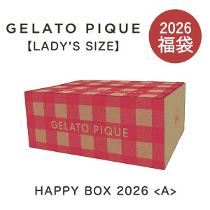 y\񏤕i 2026N1{`{ח\ z WFsP 2026 LADY'S SIZE GELATO PIQUE HAPPY BOX 2026 A^Cv WF[gsP