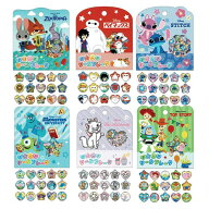 【予約商品】ディズニー ホログラム おはじきシールフレーク シール Disney ズートピア ベイマックス ト…