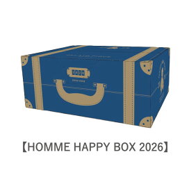 【予約商品 2026年1月上旬〜中旬頃入荷予定 】福袋 ジェラピケ 2026 MEN'S SIZE GELATO PIQUE HOMME HAPPY BOX 2026 ジェラートピケ