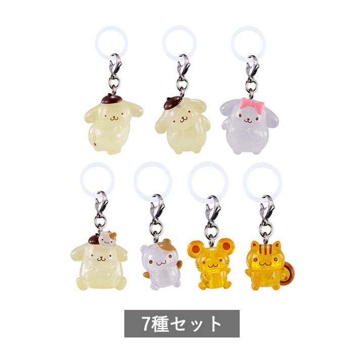 楽天市場】ポムポムプリン めじるしアクセサリー 全7種 セット 