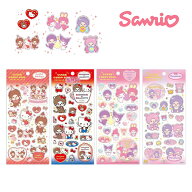 【予約商品】モンチッチ × サンリオキャラクターズ クリアキャンディシール Sanrio サンリオ シール 立…