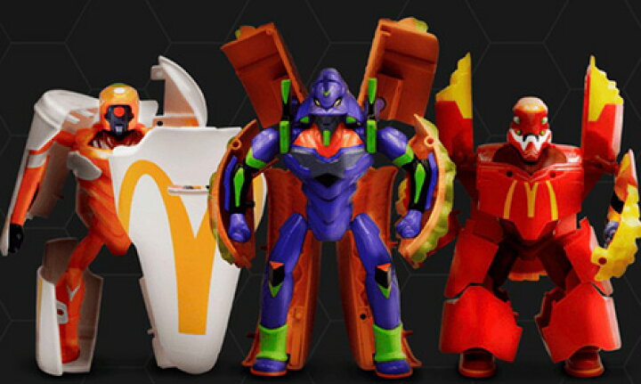 楽天市場】マクドナルド × エヴァンゲリオン バリューセットフィギュア 