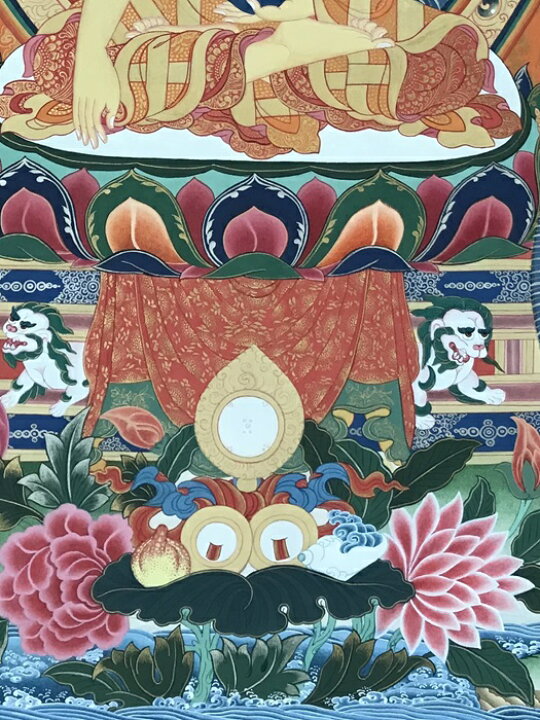 楽天市場】薬師如来 Bhaishyaguru 肉筆仏画 額入 送料無料 : 芸趣山房 