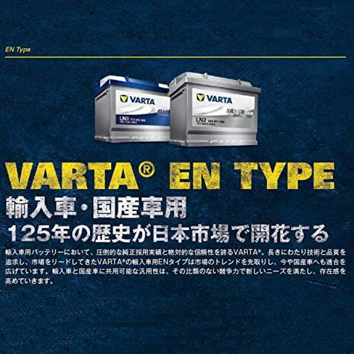 楽天市場】【VARTA正規品】LN3（574 012 068） バルタ ブルー 