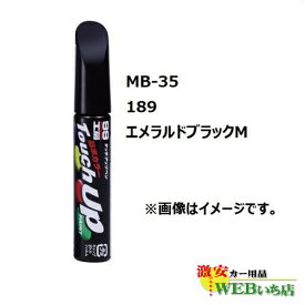 ソフト99 MB-35 タッチアップペン メルセデスベンツ・189・エメラルドブラックM【ゆうパケット2】