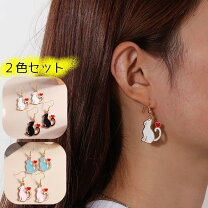 楽天市場】白猫 ピアスの通販