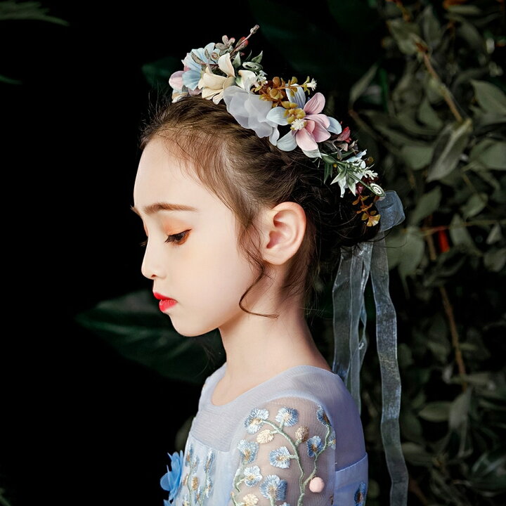 ベビー カチューシャ 花かんむり かわいい ドレス ヘアバンド キッズ 通販 ベビー カチューシャ 花かんむり かわいい ドレス ヘアバンド キッズ