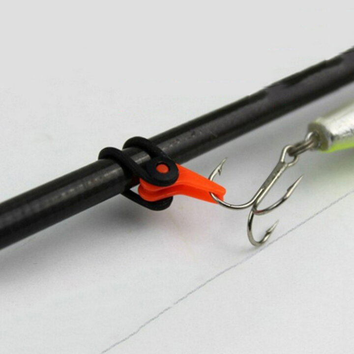 品質が フックキーパー 10個セット レッド 赤 ルアー フックホルダー 釣り ゴム付き フックキーパー 10個セット レッド 赤 ルアー フックホルダー 釣り ゴム付き