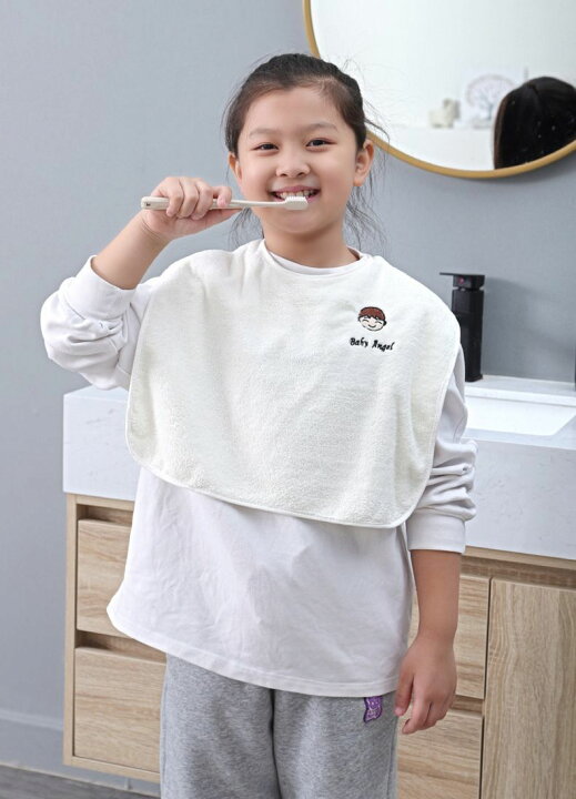 楽天市場】送料無料 タオルエプロン 子供 キッズ おりこうタオル 