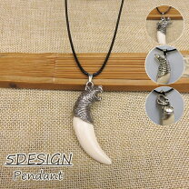 楽天市場】動物牙 アクセサリーの通販