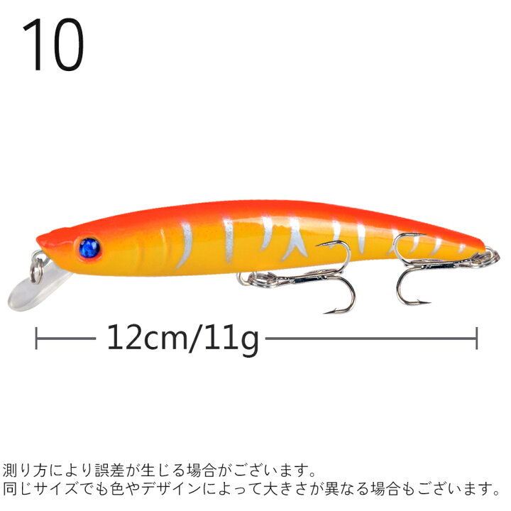 楽天市場】送料無料 ミノープラグ ハードルアー 同色5個セット リップ 