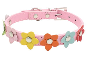 送料無料 ペット用 首輪 カラー 犬 猫 うさぎ フラワーモチーフ お出掛け お散歩 ペット用品 ペットグッズ お散歩用品 お花 カラフル 可愛い キュート ガーリー おしゃれ いぬ ねこ 愛犬 愛猫