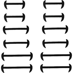 送料無料 靴紐 結ばない 靴ひも 12個セット ほどけない 大人用 メンズ レディース 伸縮性 シリコン ビジネスシューズ用 ゴム シンプル 楽ちん 便利 簡単装着 お洒落 おしゃれ シューズアクセ