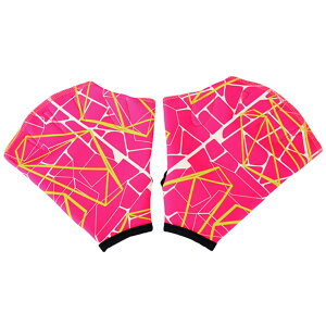 送料無料 パドル グローブ 左右セット 大人用 子供用 水掻き 水かき 練習用 推進力アップ 水泳 スイミング ダイビング サーフィン 海水浴 素潜り プリント柄 レディース メンズ 男女兼用 キ