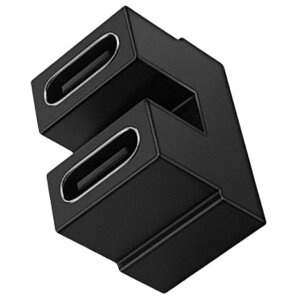 �������� �ϊ��A�_�v�^�[ USB4 Type-C PD�[�d 100W �����f�[�^�]�� 40Gbps 8K 60Hz U�^ L�� ���E90°