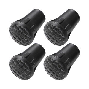 送料無料 トレッキングポール用キャップ 4個セット 先端 登山 ハイキング 杖 ウォーキング 登山杖 交換用 ストック 替え 消耗品 アウトドア用品 石突 予備パーツ 便利グッズ 滑り止め トレッ
