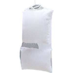 送料無料 枕干しネット 物干しネット 洗濯ネット 1段 2段 吊るし干し ハンガー 吊り下げ 乾燥 枕 まくら ぬいぐるみ 座布団 クッション