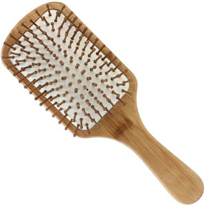 送料無料 ヘアブラシ ヘアーブラシ クッションブラシ レディース メンズ 竹 木製 ウッド コーム くし 櫛 ヘアケア 頭皮 ブラッシング