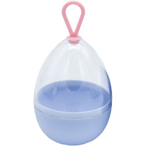 送料無料 メイクスポンジケース 卵型ケース パフ用ケース メイク道具 収納 携帯 持ち運び 便利 通気口 通気性 コスメ メイクアップ用品