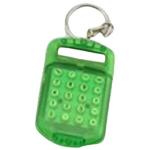 送料無料 ミニ電卓 キーホルダー キーリング 計算器 計算機 小型 半透明 クリア スケルトン 携帯 ポータブル 8桁 持ち歩き 文房具 ステーショナリー おしゃれ かわいい 簡単 便利