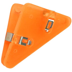 送料無料 コーナークリップ 10個セット 三角クリップ コーナーブックマーク メモクリップ 仮止めクリップ 無地 クリア 紙挟み 袋留め 書類整理 文房具 多機能 カラバリ豊富 シンプル 可愛い