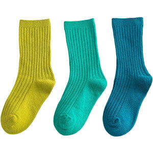 送料無料 靴下 クルーソックス 3足セット 子供用 キッズ 男の子 女の子 ベビー ショート丈 無地 リブ 定番 可愛い おしゃれ デイリー カジュアル シンプル 通学 通園 運動会 快適 室内 男児 女