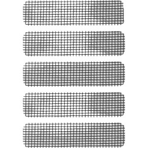 送料無料 虫侵入防止テープ 3枚セット 網戸補修シール 網戸補修テープ あみ戸 隙間 穴補修 サッシ 窓枠 穴あき補修 破れ補修 網戸修復 DIY 部分補修 メッシュテープ 貼るだけ 簡単 粘着シール