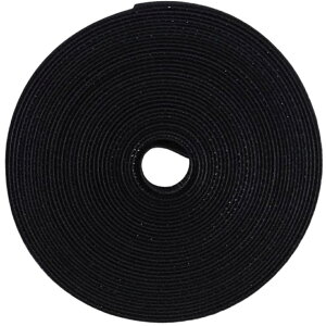 送料無料 結束バンド ケーブルタイ 幅12mm 長さ5m 面ファスナー 両面 まとめる 束ねる 収納 固定 コード 配線整理 フリーカット