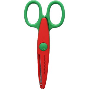 送料無料 子供用はさみ キッズ ジュニア ハサミ 鋏 文房具 図工 画用紙 かわいい カラバリ豊富 デザイン豊富 ギザギザ 波々 子ども こども