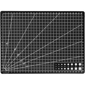 送料無料 カッティングマット カッターマット カッティングパッド A4 文房具 両面 リバーシブル 作業マット DIY 工作 クラフト ハンドメイド 手芸 裁縫
