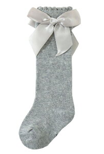 送料無料 ハイソックス キッズ ベビー 女の子 子供用靴下 キッズソックス ベビーソックス ベビー靴下 子供用ソックス リボン かわいい おしゃれ 無地 黒 ピンク 白