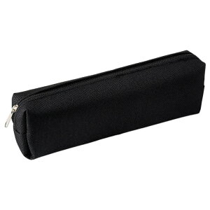 送料無料 ペンケース 筆箱 筆記具入れ 文房具 ペン入れ 小物入れ 無地 四角形 長方形 スクエア コンパクト ファスナー おしゃれ シンプル カラバリ豊富