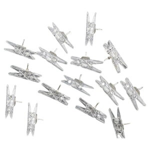 送料無料 画鋲 クリップ付き 20個セット 画びょう クリアカラー 透明 プッシュピン 押しピン 文房具 事務用品 コルクボード 掲示 写真 自宅 学校 オフィス インテリア雑貨 お洒落 可愛い シン