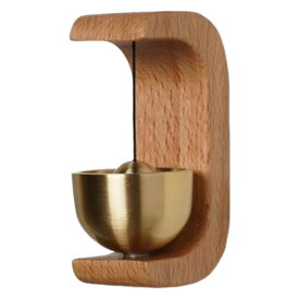 送料無料 ドアベル ドアチャイム 呼び鈴 玄関 開き戸 引き戸 木製 風鈴 ドアリン ドア鈴 モダン おしゃれ 優しい音 マグネット 磁石 家庭 自宅 ホーム カフェ 飲食店 店舗 お店 癒し