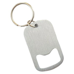 送料無料 栓抜き ボトルオープナー 単品 1個 オープナー キーホルダー キーリング付き キッチン 日用品 調理小道具 コンパクト 持ち歩き シンプル