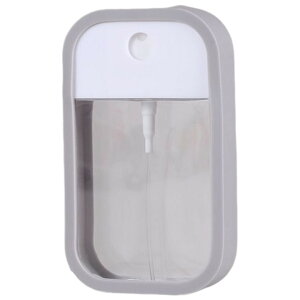 送料無料 アトマイザー スプレーボトル カード型 50ml カラビナ付き 詰め替え容器 霧吹き ハンディ 消毒 香水 ポータブル 携帯用 持ち歩き 便利 可愛い おしゃれ お出掛け 旅行 スプレー容器