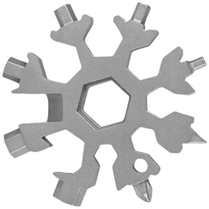 送料無料 マルチツール 多機能 レンチ スパナ ドライバー マイナス プラス 栓抜き コンパクト 小さめ 持ち歩き 18種類 工具 便利ツール