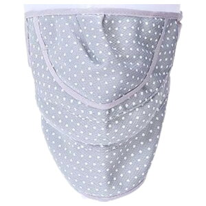 送料無料 フェイスマスク 口開きタイプ 布製 フェイスカバー 裏メッシュ ネックガード レディース 女性 長さ調整可能 シンプル おしゃれ かわいい プリント柄 通気性 スポーツ ランニング