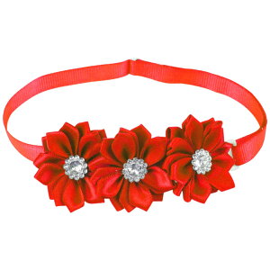 送料無料 ペット用チョーカー 犬用 猫用 アクセサリー 首飾り サイズ調節可能 花 フラワー ラインストーン 可愛い おしゃれ おめかし お出掛け イヌ用 ネコ用 ペット用品 ペットグッズ