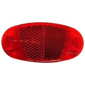 送料無料 ホイールリフレクター 自転車用 2個セット 反射板 スポークリフレクター 楕円形 夜間 安全対策 セーフティグッズ タイヤ 車輪 通勤 通学