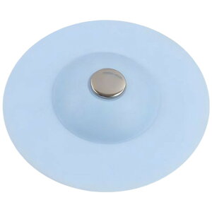 送料無料 排水口カバー 開閉式 ワンプッシュ 止水栓 蓋 栓 キッチン 流し台 洗面所 シンク お風呂 バスルーム 浴室 詰まり防止 ヘアキャッチャー つまり対策 臭い対策 シリコン製 柔らかい